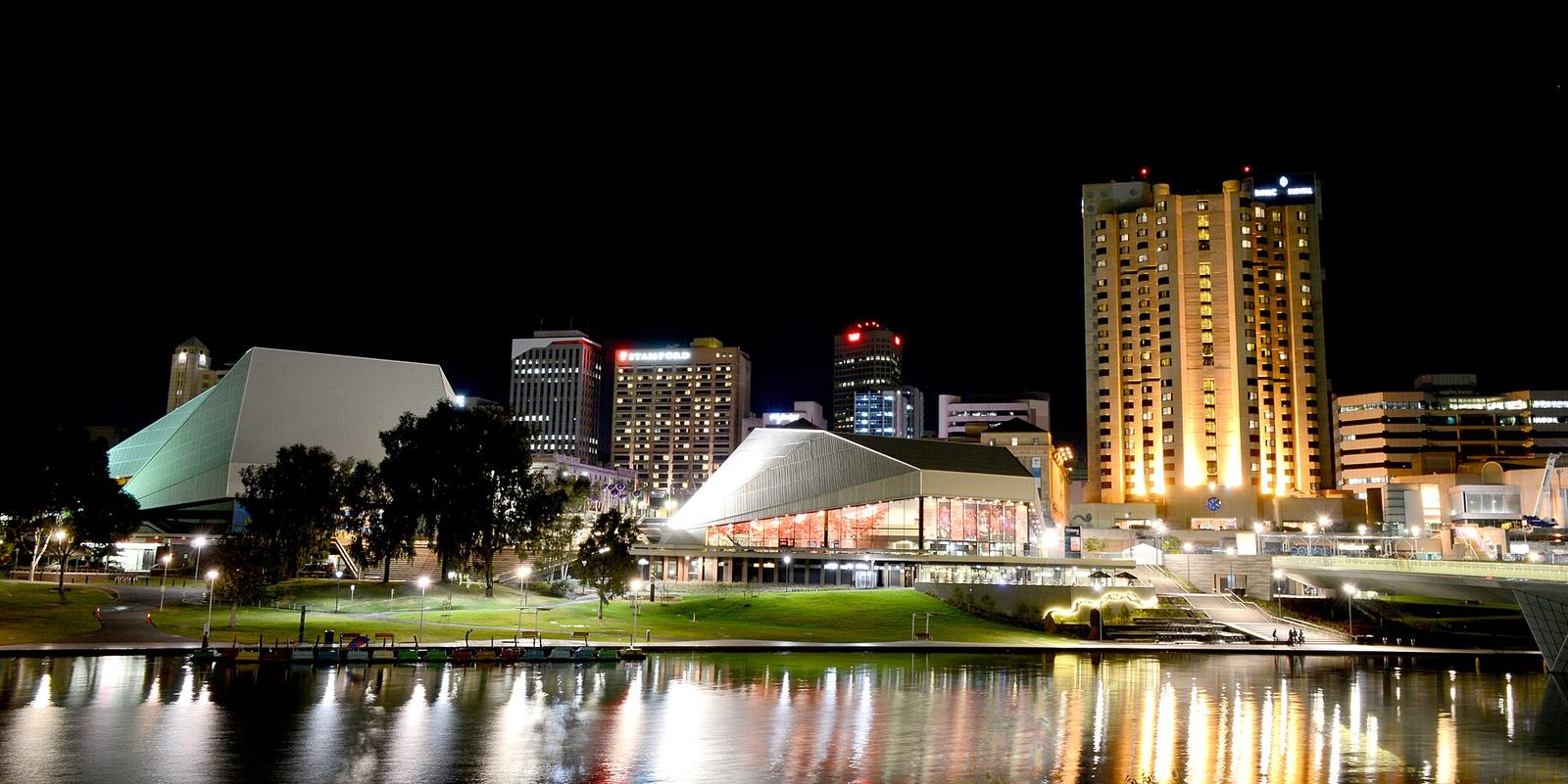 Adelaide Festival Centre at Night