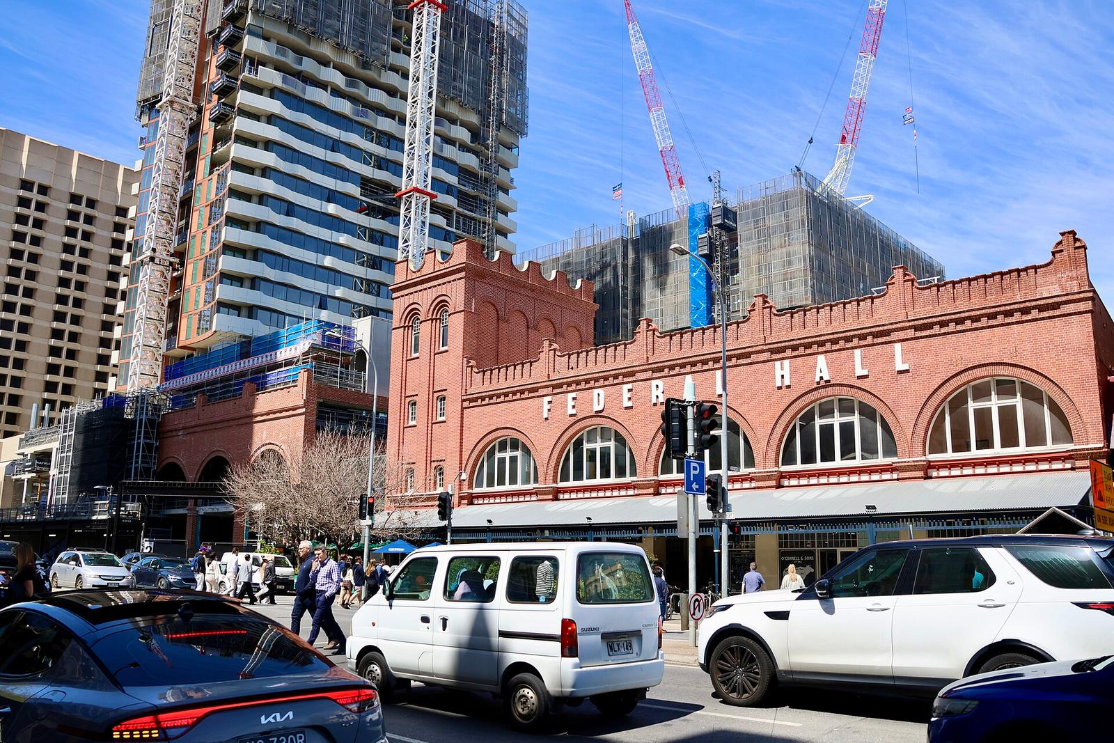Market Square and Central Market Expansion in Adelaide on 26 September 2025